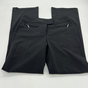 Cache Womens Dress Pants Size 2 Black Bootcut 28 Inseam